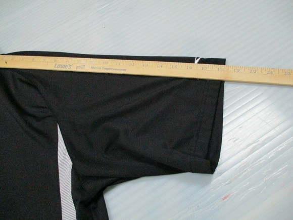 Salzenger Polo Shirt Mens Size XL Black Short Sleeve Pullover Polyester - Picture 5 of 9